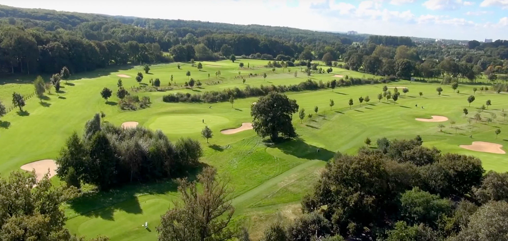 Golfplatz im Golf-Club Bremer Schweiz im Wintertraining